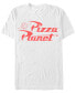 Men's Pizza Planet Short Sleeve Crew T-shirt M - фото #1