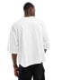 ASOS DESIGN heavyweight extreme oversized t-shirt with pocket in white