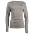 Фото #1 товара Diadora Core Running Crew Neck Long Sleeve Athletic T-Shirt Womens Grey Casual T