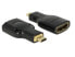 Delock HDMI Micro-D/HDMI-A - M/F - 4K - Micro-HDMI - HDMI - Male - Female - Gold - 3840 x 2160 pixels