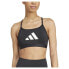 ADIDAS Aeroreact Big Logo Graphic sports bra