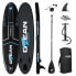 OZEAN Hydra 320 Paddle Surf Board Black / White / Blue, 320 cm - фото #1