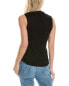 Фото #2 товара Stateside Slub Asymmetrical Tank Women's Black Xs