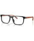 Men's Rectangle Eyeglasses, RL6225U54-O