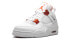 Фото #4 товара Кроссовки Nike Air Jordan 4 Retro Metallic Orange (Белый)