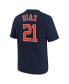 Фото #3 товара Big Boys Yainer Diaz Navy Houston Astros Name and Number T-shirt