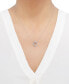 ფოტო #2 პროდუქტის Diamond Accent Mother & Child 18" Pendant Necklace in Sterling Silver