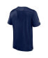 Фото #2 товара Men's Navy Columbus Blue Jackets Authentic Pro Tech T-shirt