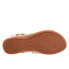 Фото #7 товара Softwalk Tieli S2109-108 Womens Beige Leather Strap Sandals Shoes 12