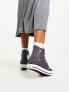 Фото #3 товара Converse Chuck Taylor All Star trainers in mid blue with embroidery