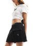 Calvin Klein Jeans light padded cargo skirt in black