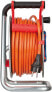 Brennenstuhl Garant S IP44 Kabeltrommel (25m Kabel in orange, Stahlblech, Einsat