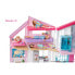 Фото #7 товара Кукольный дом Барби Малибу Barbie Estate Malibu раскладной двухэтажный трансформирующийся,25 аксессуаров