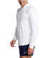 ფოტო #3 პროდუქტის Men's Baybreeze Long Sleeve Hooded Performance Swim Shirt