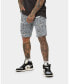 ფოტო #5 პროდუქტის Men's Paisley Skulls Denim Shorts