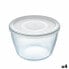 Фото #1 товара Круглая коробочка для завтраков с крышкой Pyrex Cook & Freeze 1,6 L 17 x 17 x 12 cm Прозрачный Силикон Cтекло (4 штук)