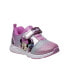 Фото #1 товара Little Girls Minnie Mouse Adjustable Strap Sneakers