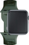 Фото #9 товара 3MK 42/44/45/49 mm Dark Green - 3mk Silicone Watch Strap for Apple