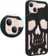 OEM ETUI SKULL IPHONE 14 PLUS, MATT BLACK / CZARNY