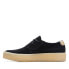 [26172526] MENS CLARKS ASHCOTT CUP - BLACK SUEDE