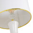 Настольная лампа Белый Позолоченный лён Керамика 60 W 220 V 240 V 220-240 V 34 x 34 x 51 cm