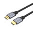 Фото #2 товара Unitek International UNITEK 8K HDMI 2.1 Ultra Speed Cable - 3 м - HDMI Type A (Стандартный) - 48 Гбит/с - Черный - Серый