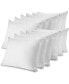 Фото #2 товара 100% Cotton Breathable Pillow Protector with Zipper – White (12 Pack)