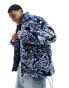 Sixth June paisley shepa jacket in navy