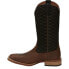 Фото #4 товара Justin Boots Cattler Chocolate Geometric Square Toe Cowboy Mens Brown Casual Bo