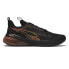 Фото #1 товара Puma XCell Action Linear Running Mens Black Sneakers Athletic Shoes 37977602