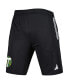 ფოტო #2 პროდუქტის Men's Black Portland Timbers 2023 On-Field AEROREADY Training Shorts