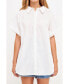 ფოტო #1 პროდუქტის Women's Mixed Media Top