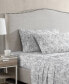 Фото #8 товара 4 Piece Hawley Floral Cotton Percale Sheet Set, Queen