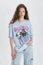 Фото #12 товара Футболка Defacto Ramones Oversize Fit Bisiklet Yaka