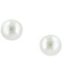 ფოტო #3 პროდუქტის EFFY® Cultured Freshwater Pearl (7mm) Stud Earrings in Sterling Silver