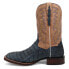 Фото #3 товара Dan Post Boots Leon Caiman Square Toe Cowboy Mens Blue Casual Boots DP5014