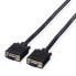 VALUE SVGA Cable - HD15 - M/M 15 m - 15 m - VGA (D-Sub) - VGA (D-Sub) - Male - Male - Black