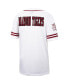 Фото #2 товара Men's White Morehouse Maroon Tigers Free Spirited Mesh Button-Up Baseball Jersey