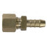 TALAMEX Straight Joint Brass 8 mm Compressionx8 mm Hose Connection
