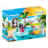 Фото #1 товара Игровой набор Playmobil Увеселительный бассейн с распылителем воды 70610