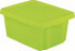 Фото #1 товара Контейнер для хранения игрушек CURVER Essentials 16л с крышкой зеленый 225386 CURVER