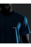 Фото #4 товара Dri-Fit UV Miler Running Short-Sleeve Erkek spor koşu T-shirt dv9315