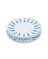 Marine Blue 6-Piece Cake Plate Set