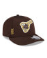 Фото #3 товара Бейсболка New Era мужская коричневая San Diego Padres 2024 Clubhouse Low Profile 59FIFTY Snapback Hat