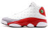 Фото #2 товара Jordan Air Jordan 13 Retro Grey Toe (2014) 高帮 复古篮球鞋 男款 红白 / Кроссовки Jordan Air Jordan 414571-126