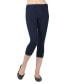 ფოტო #1 პროდუქტის Women's Priga Denim Cotton Capri Jean Leggings