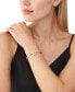 ფოტო #7 პროდუქტის Pave Lock Charm Bangle