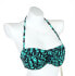 Profile by Gottex 128220 multi-color halter bikini top swimwear size 12