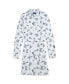 Фото #1 товара Big Girls Pleated Graphic Cotton Oxford Shirtdress