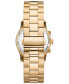 Фото #3 товара Часы Michael Kors Runway Gold Tone 38mm